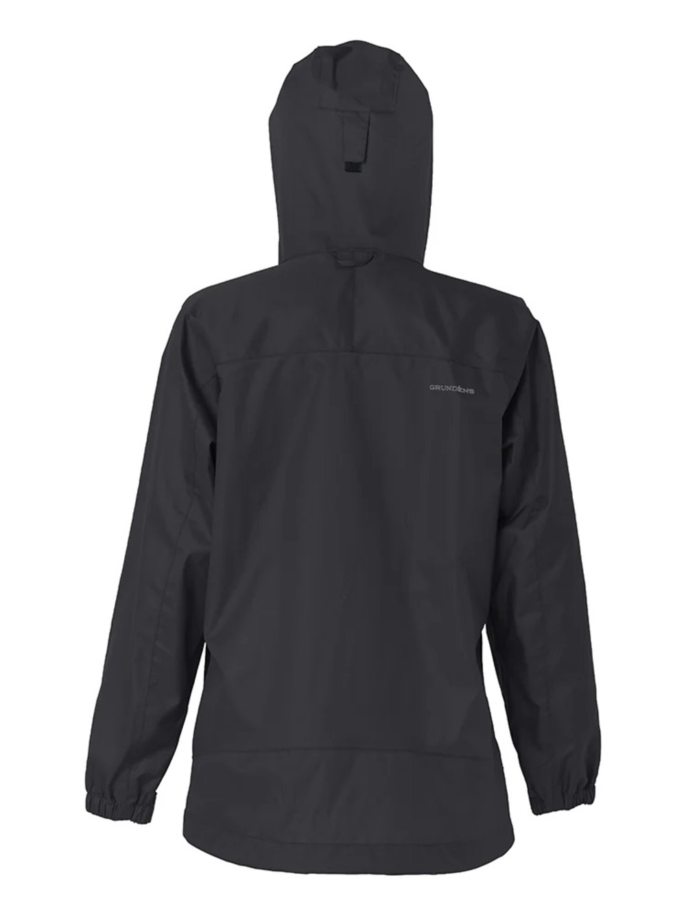 Grundens Womens Black weather watch Hooded Rain Jacket - Picture 5 of 6